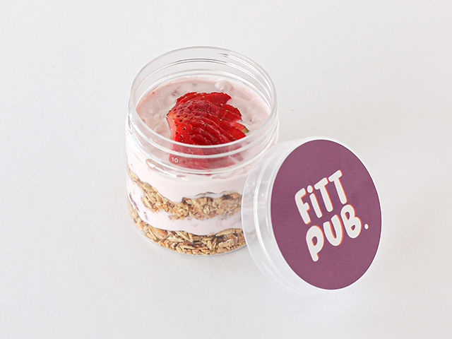 Greek Strawberry Granola